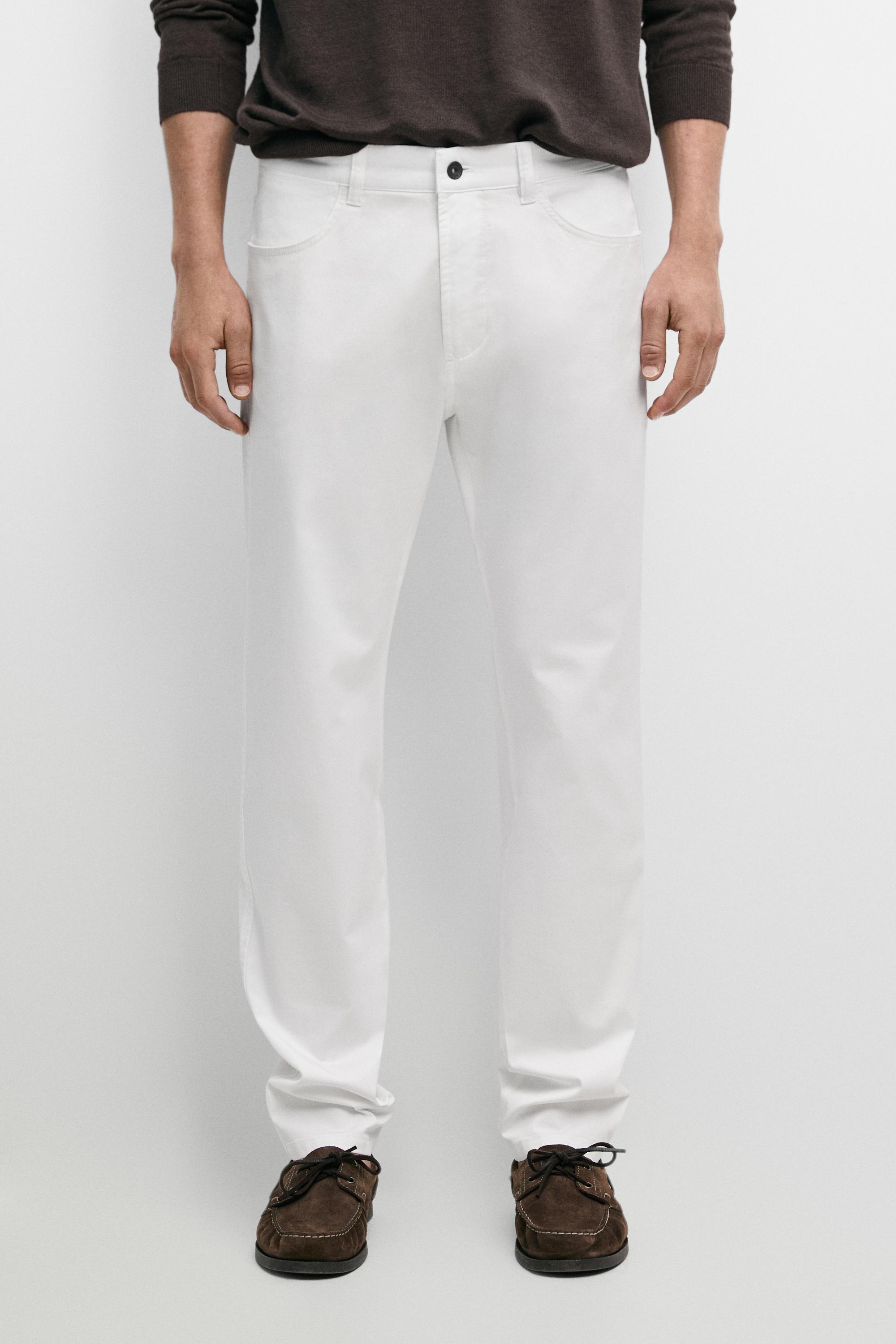 Faux jean slim fit